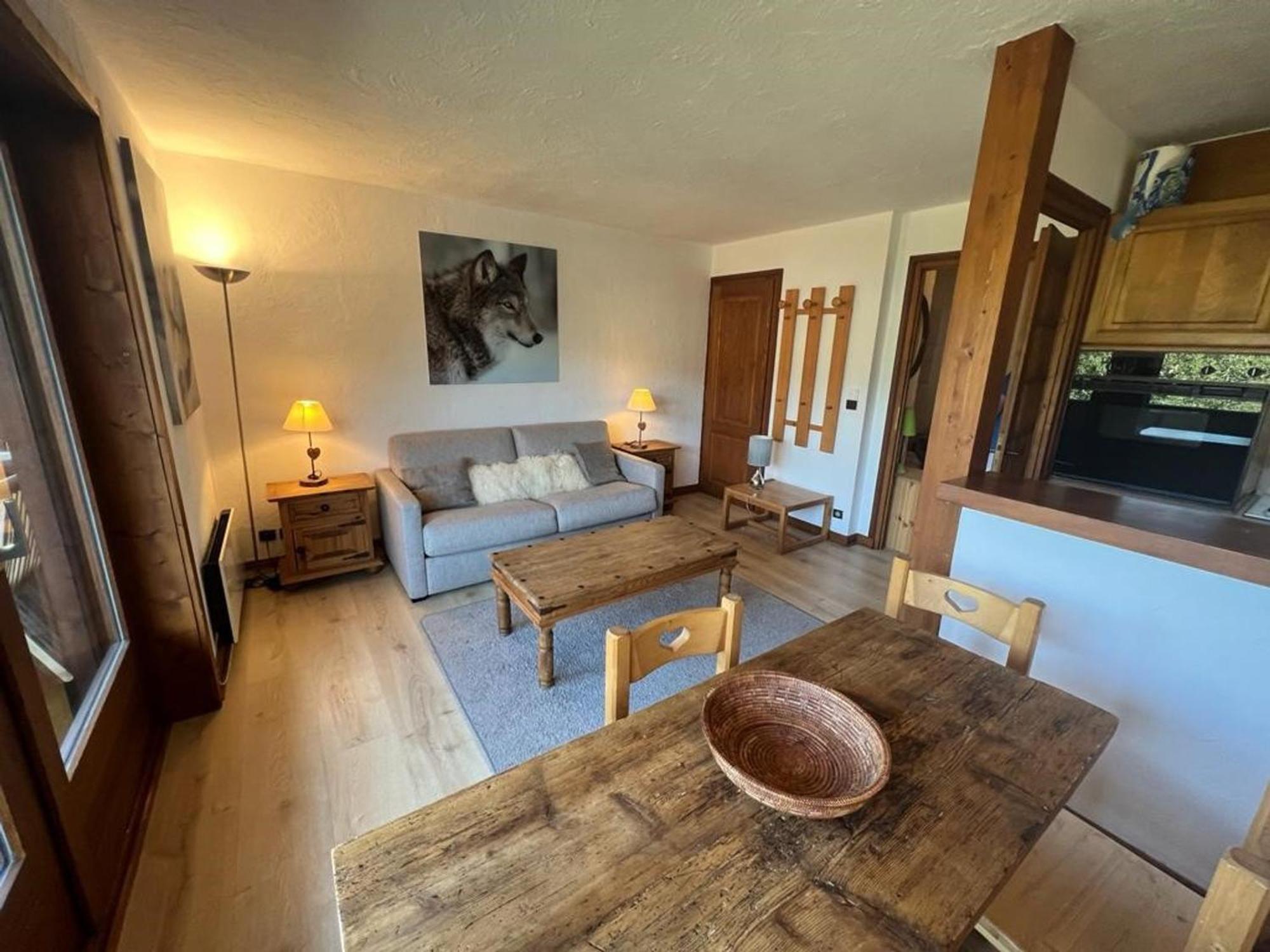 Studio 4 Pers - Balcon - Proximite Pistes Et Golf - Tv - Garage - Animaux Ok - Tennis En Ete - Fr-1-453-82 Megève Eksteriør billede