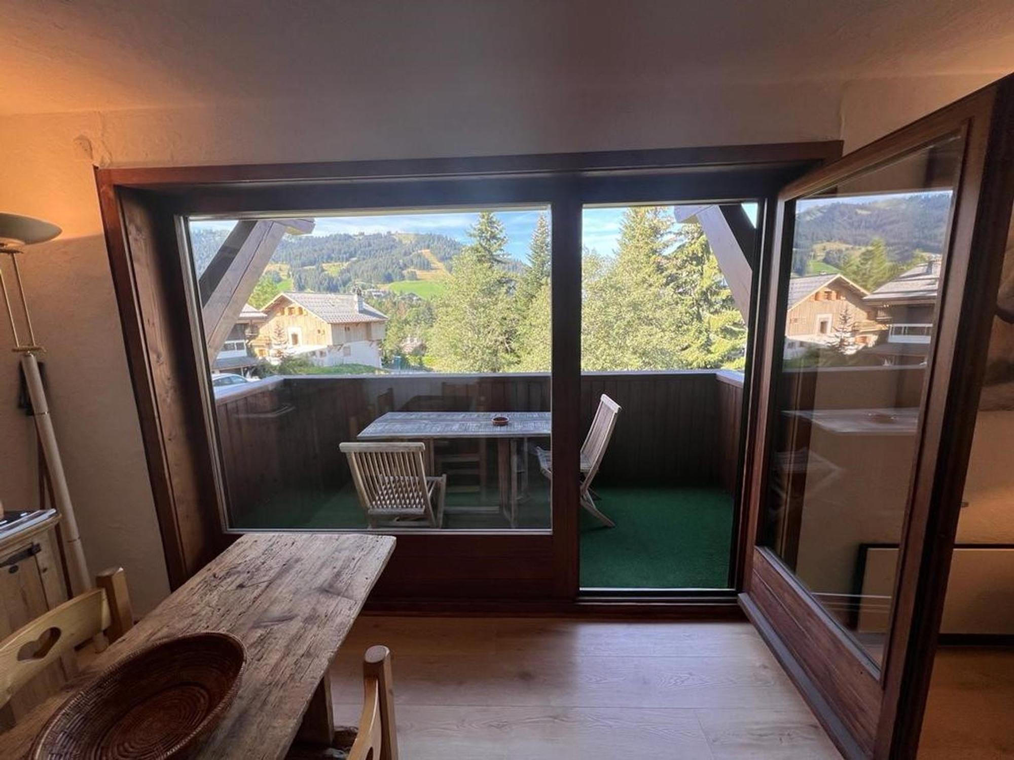 Studio 4 Pers - Balcon - Proximite Pistes Et Golf - Tv - Garage - Animaux Ok - Tennis En Ete - Fr-1-453-82 Megève Eksteriør billede