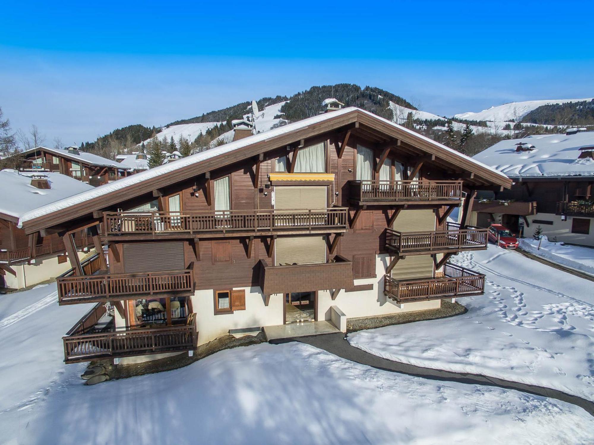Studio 4 Pers - Balcon - Proximite Pistes Et Golf - Tv - Garage - Animaux Ok - Tennis En Ete - Fr-1-453-82 Megève Eksteriør billede