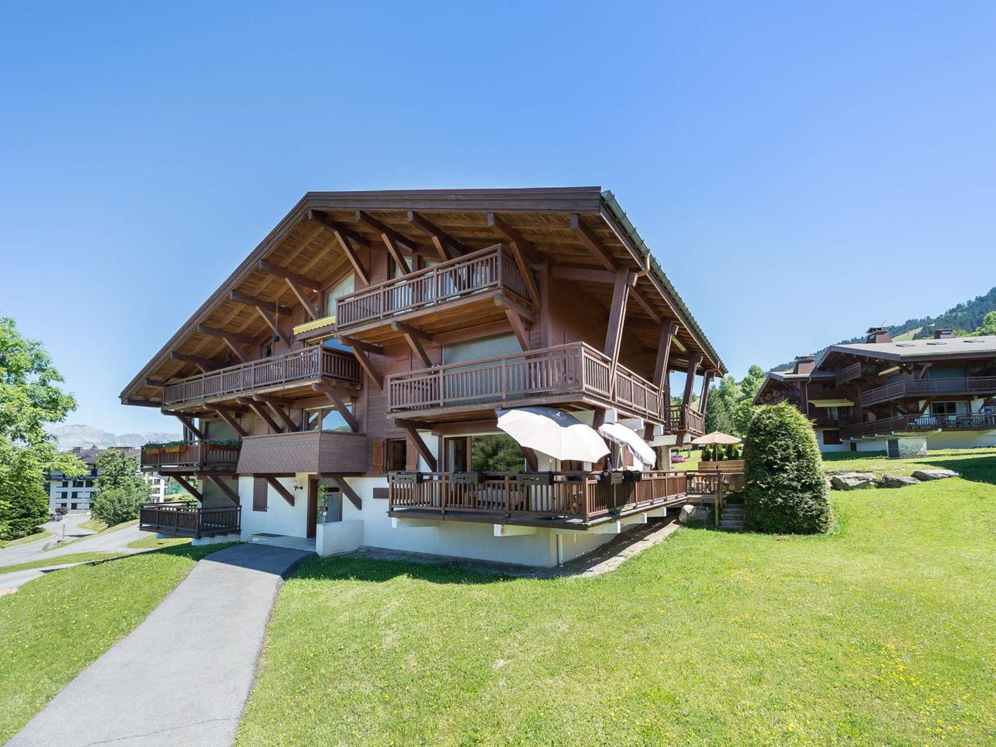 Studio 4 Pers - Balcon - Proximite Pistes Et Golf - Tv - Garage - Animaux Ok - Tennis En Ete - Fr-1-453-82 Megève Eksteriør billede