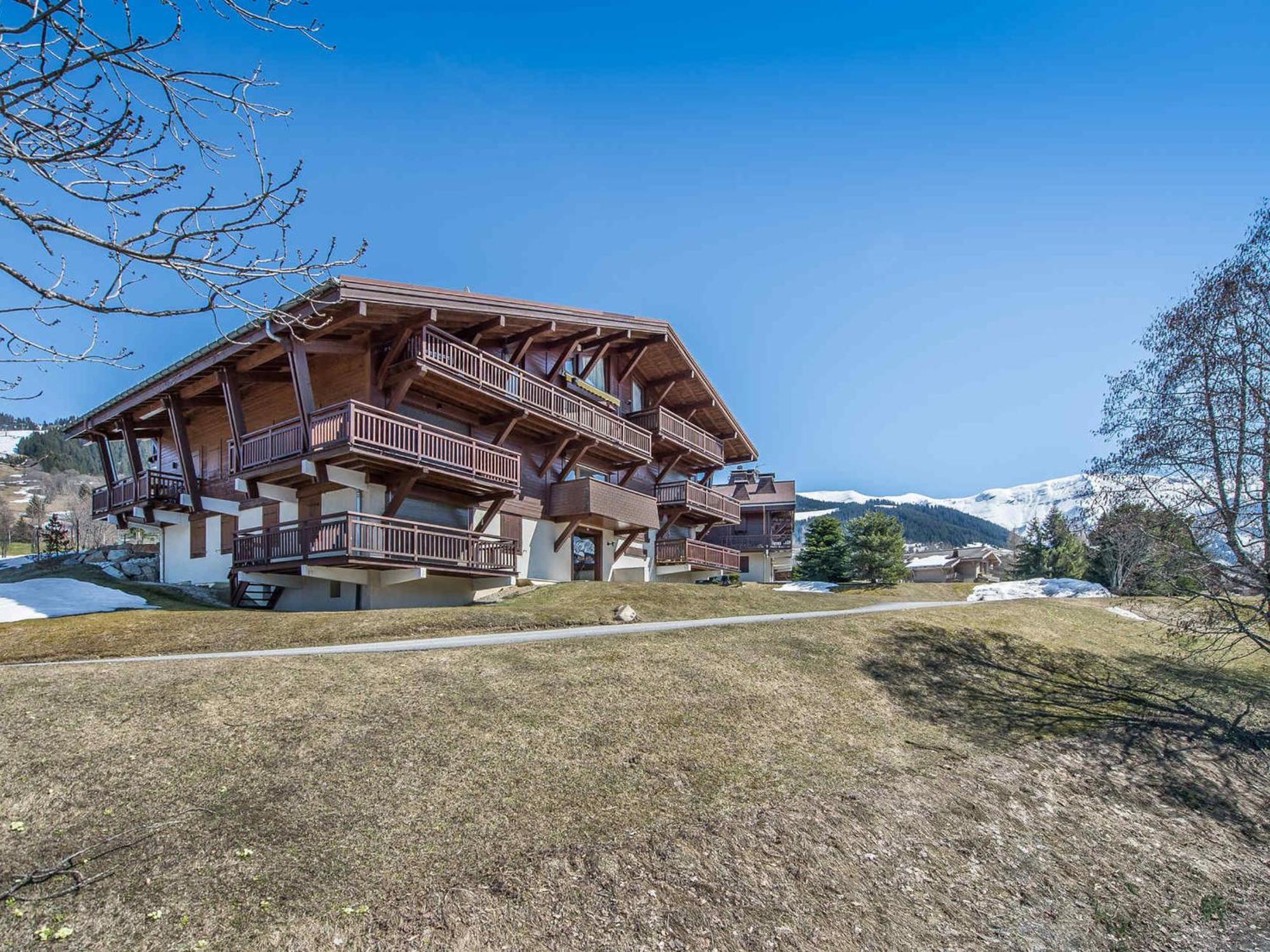 Studio 4 Pers - Balcon - Proximite Pistes Et Golf - Tv - Garage - Animaux Ok - Tennis En Ete - Fr-1-453-82 Megève Eksteriør billede